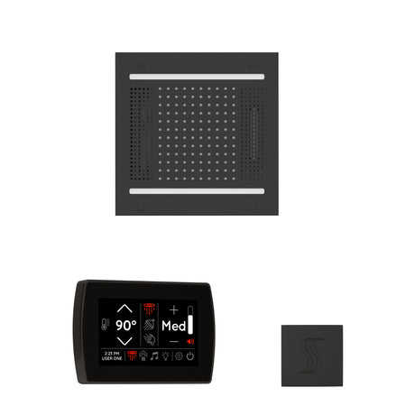 ThermaSol SignaTouch 5" Recessed Control, HydroVive 14", and SteamVection Shower Package