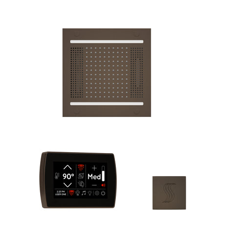 ThermaSol SignaTouch 5" Recessed Control, HydroVive 14", and SteamVection Shower Package