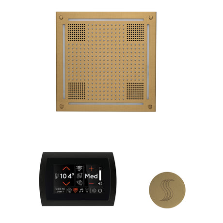 ThermaSol SignaTouch 5" Flushmount Control, HydroVive 18", and SteamVection Shower Package