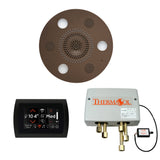 ThermaSol SignaTouch Control, Serenity Rainhead, and Digital Shower Valve Package, Round