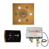 ThermaSol SignaTouch Control, Serenity Rainhead, and Digital Shower Valve Package, Square
