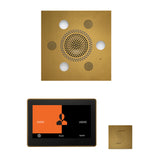 ThermaSol ThermaTouch 10" Steam Control, Serenity Square Rainhead, and SteamVection Shower Package