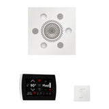 ThermaSol SignaTouch 5" Recessed Control, Square Serenity Rainhead, and SteamVection Shower Package
